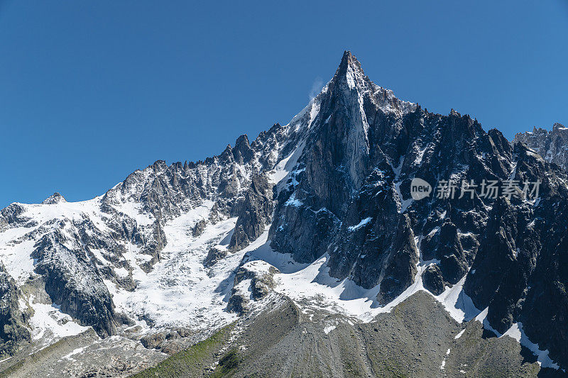 法国夏蒙尼的Les Drus山